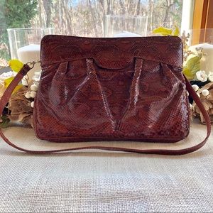 Vintage Rosenfeld Snake Skin Purse